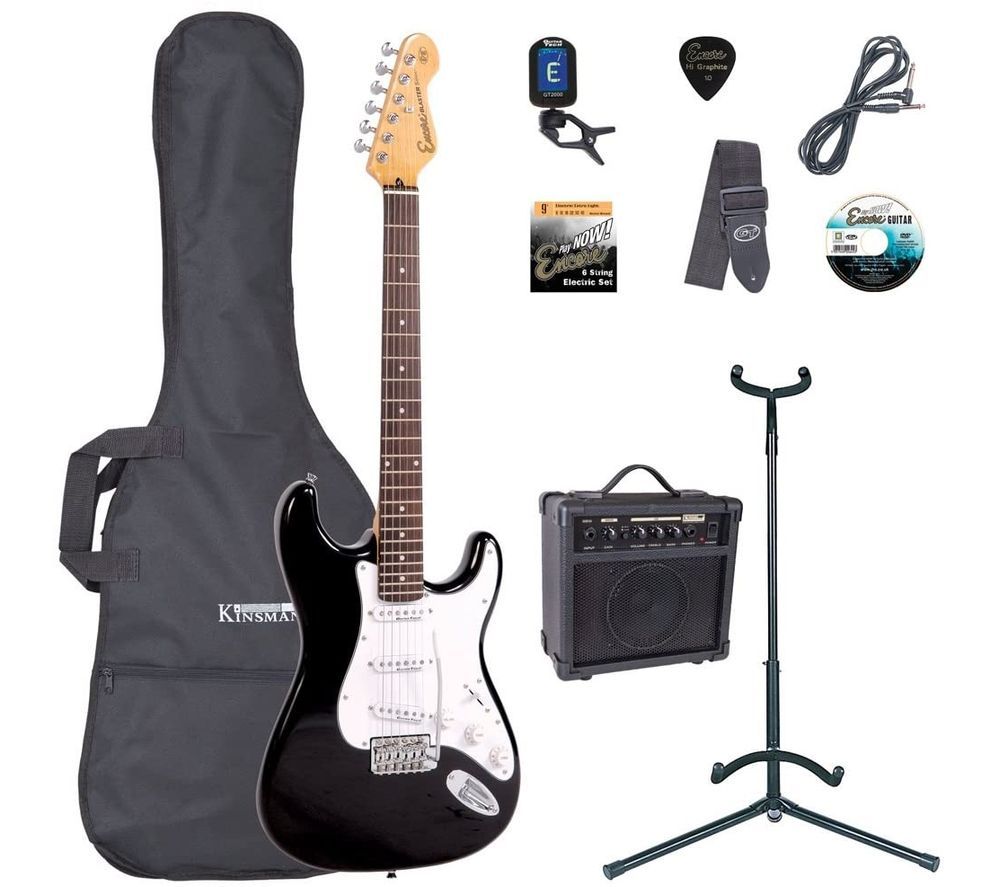 Buy ENCORE Blaster Series E6 Electric Guitar Bundle Black Free Delivery Currys