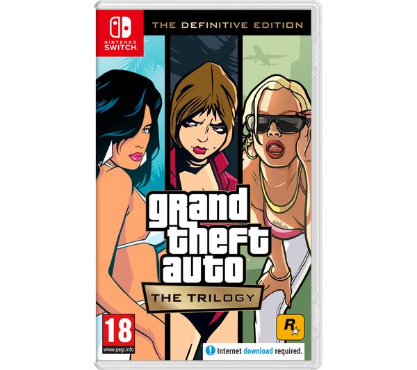 Nintendo Switch Gta The Trilogy The Definitive Edition
