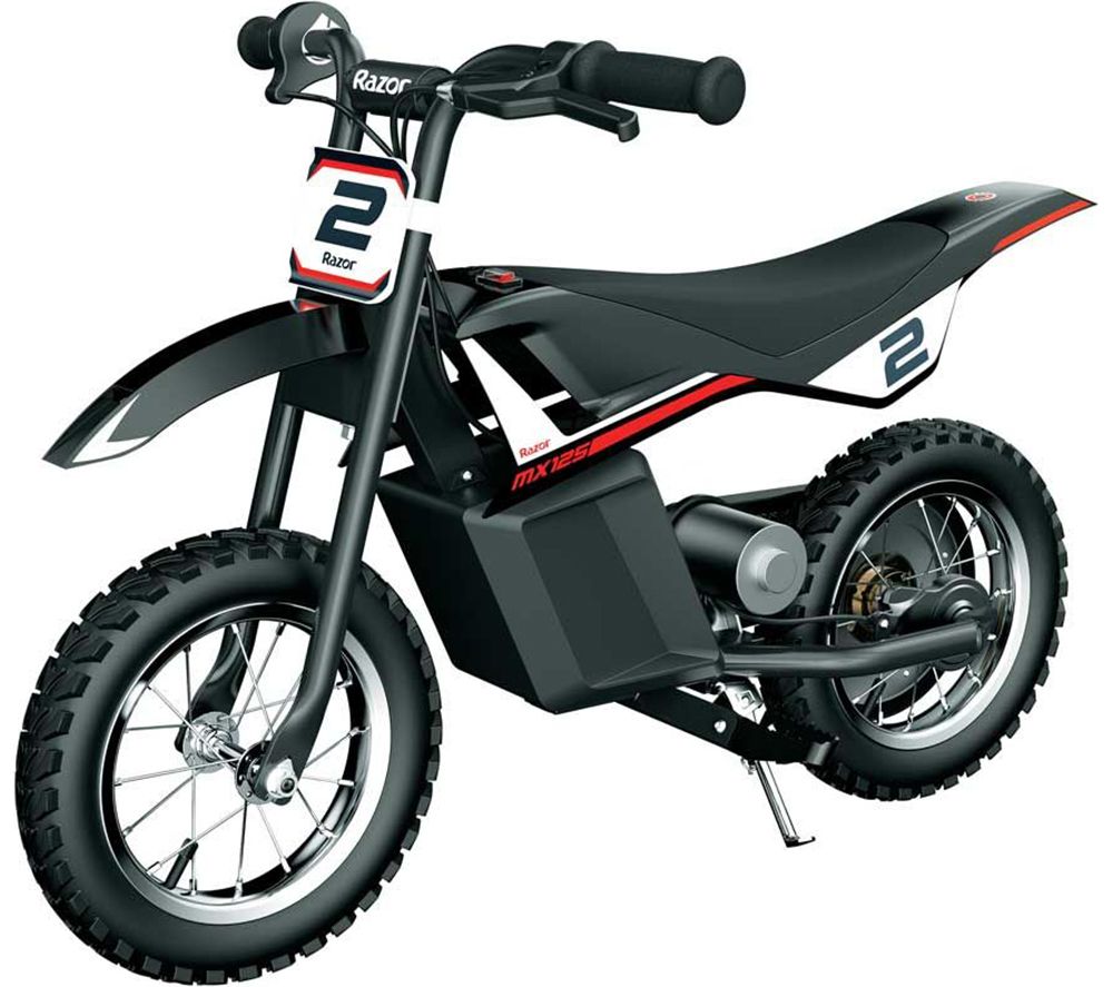 Dirt Rocket MX125 Electric Kids' Motorbike - Black