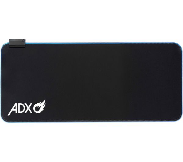 Adx Lava Rgb Extra Large Gaming Surface Black