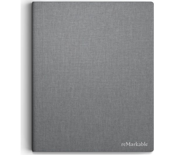 Polymer Weave Book Folio Case - Grey
