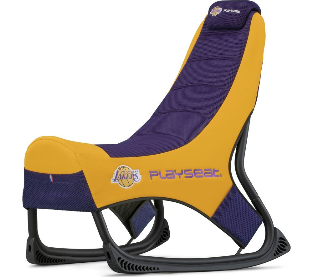 Champ NBA Edition LA Lakers Gaming Chair - Purple & Yellow