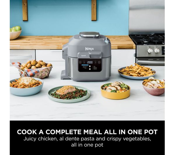ON400UK NINJA Speedi ON400UK 10in1 Rapid Cooker & Air Fryer Grey