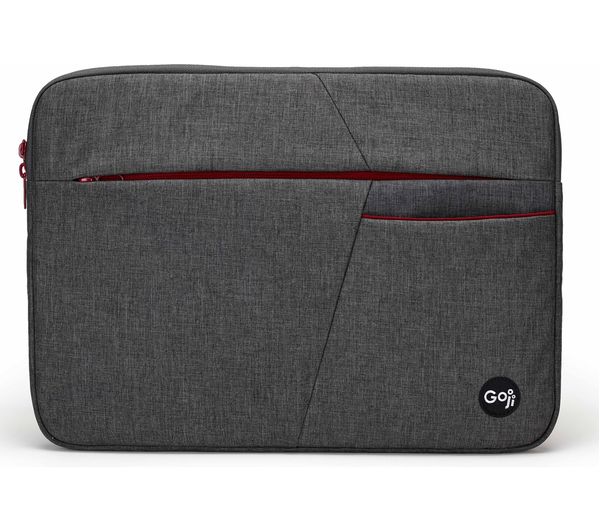 Goji G14sbug24 14 Laptop Sleeve Grey Red