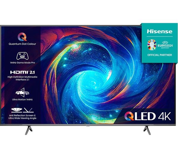 Hisense 65e7kqtuk Pro 65 Smart 4k Ultra Hd Hdr Qled Tv With Amazon Alexa