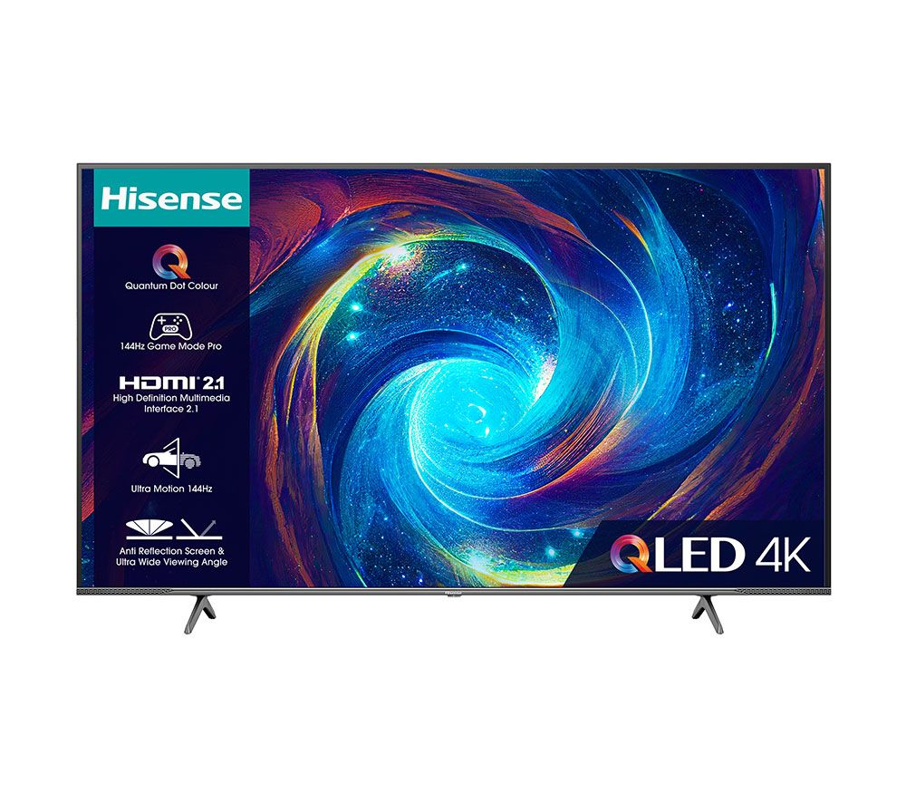 65E7KQTUK PRO 65" Smart 4K Ultra HD HDR QLED TV with Amazon Alexa