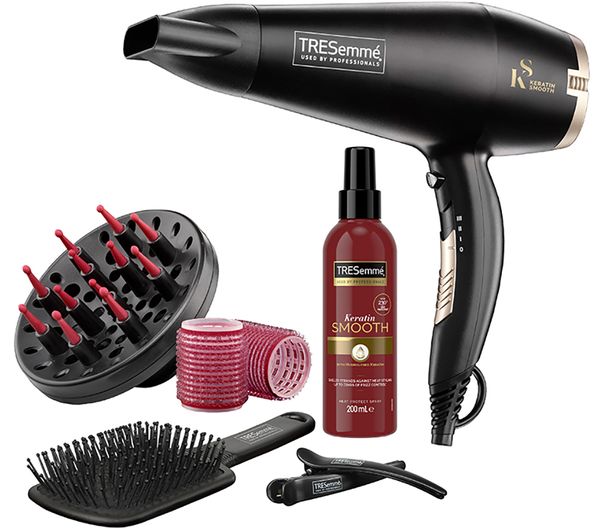 Tresemme 5543bu Keratin Smooth Hair Dryer Diffuser Set Black