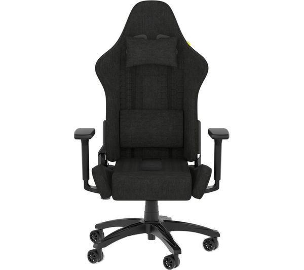 CORSAIR TC100 RELAXED Gaming Chair - Fabric, Black