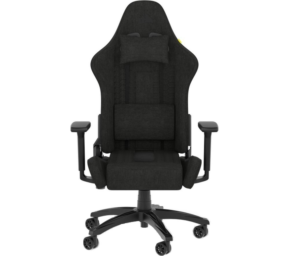 TC100 RELAXED Gaming Chair - Fabric, Black