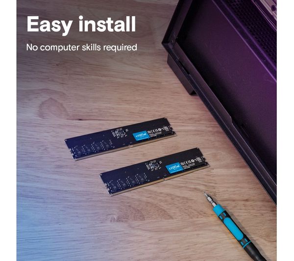 CRUCIAL Pro 32 GB 5600 MHz DDR5 Memory Kit - 16 GB x 2 ...