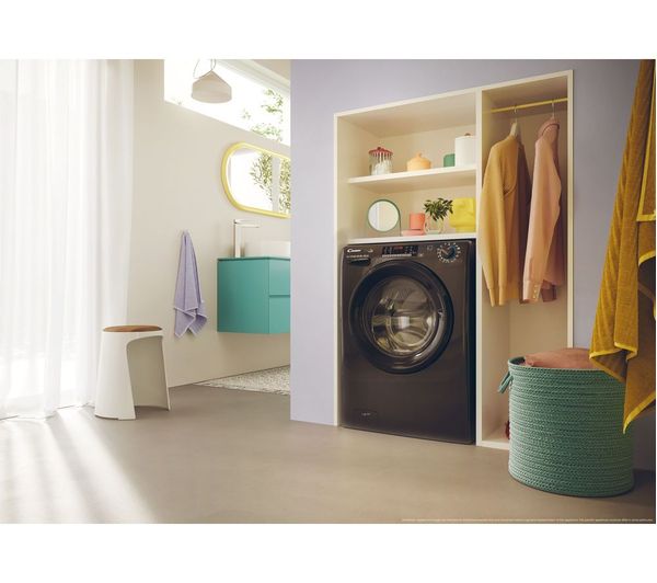 Candy washer dryer black discount