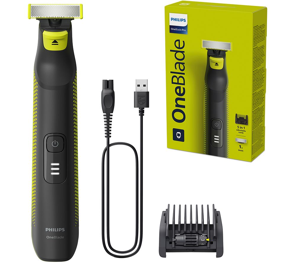 OneBlade Pro QP6506/15 Wet & Dry Shaver - Black