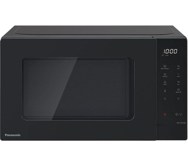 Panasonic Nn St22qbbpq Compact Solo Microwave Black