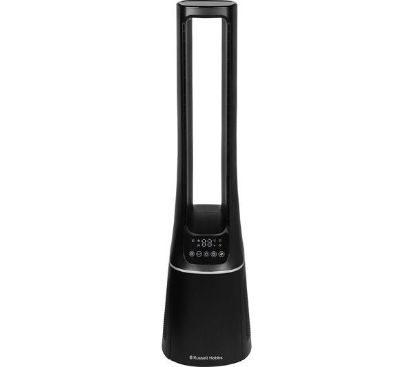 RUSSELL HOBBS RHBLDL12B Bladeless Tower Fan - Black