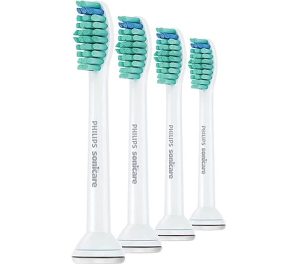 Philips Sonicare Hx6014 87 C1 Proresults Toothbrush Heads Pack Of 4 White