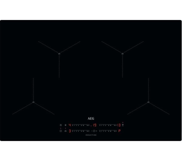 An image of AEG 7000 SenseBoil IAX84411CB 80 cm Electric Induction Hob - Black