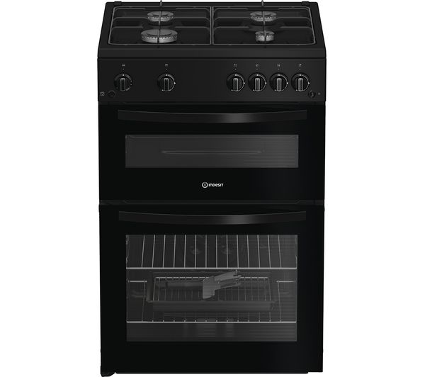 Indesit Itg6gb 60 Cm Gas Cooker Black