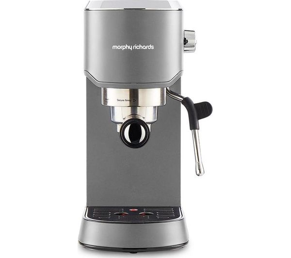 Morphy Richards Signature Espresso Coffee Machine Grey