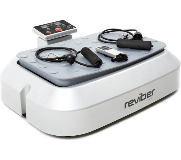 An image of REVIBER Plus Vibration Plate Exerciser - White