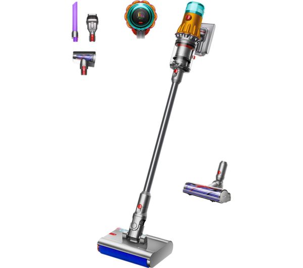 Dyson V12 Detect Slim Submarine Cordless Vacuum Cleaner Nickel Yellow
