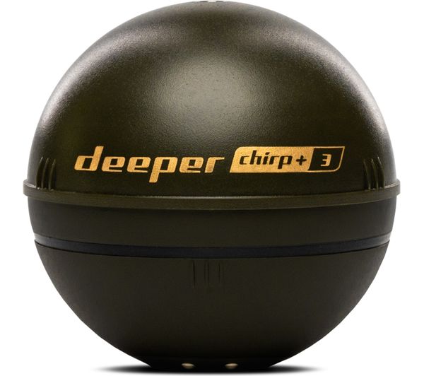 Deeper Sonar Chirp 3 Smart Fish Finder Black