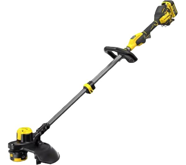 An image of STANLEY FATMAX V20 Cordless String Trimmer - Yellow & Black