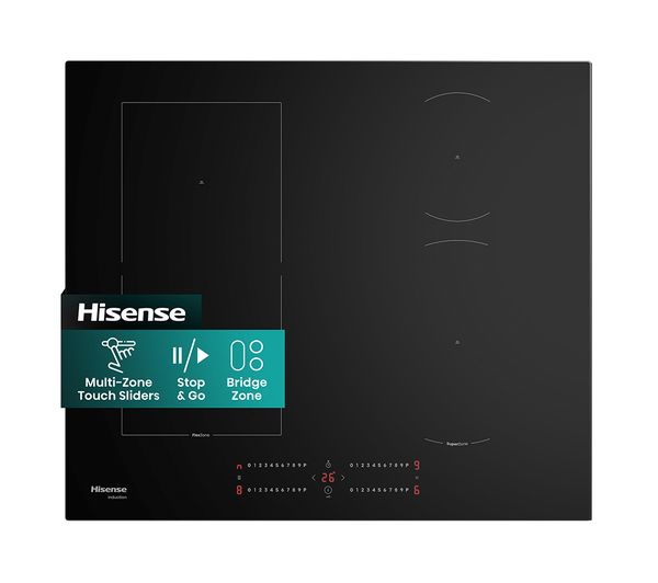 HISENSE HIC6422BSC 60 cm Electric Induction Hob - Black