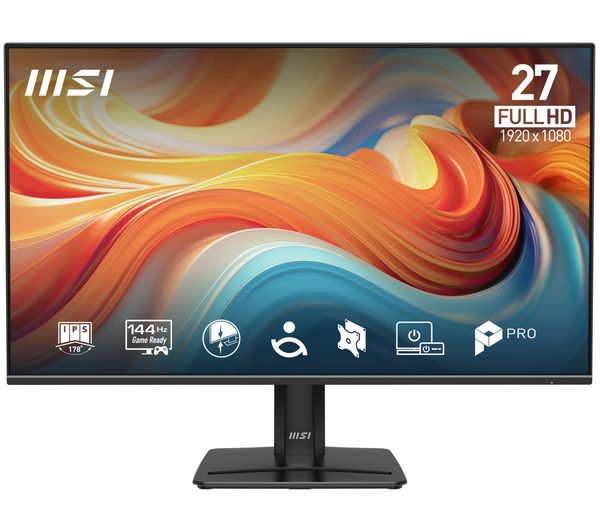 An image of MSI PRO MP271 E14A Full HD 27" IPS LCD Monitor - Black