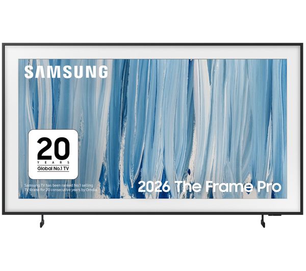 An image of SAMSUNG The Frame Pro (2026) 65" Neo QLED 4K Art Mode Smart AI TV with Slim Fit Wall Mount - QE65LS03H