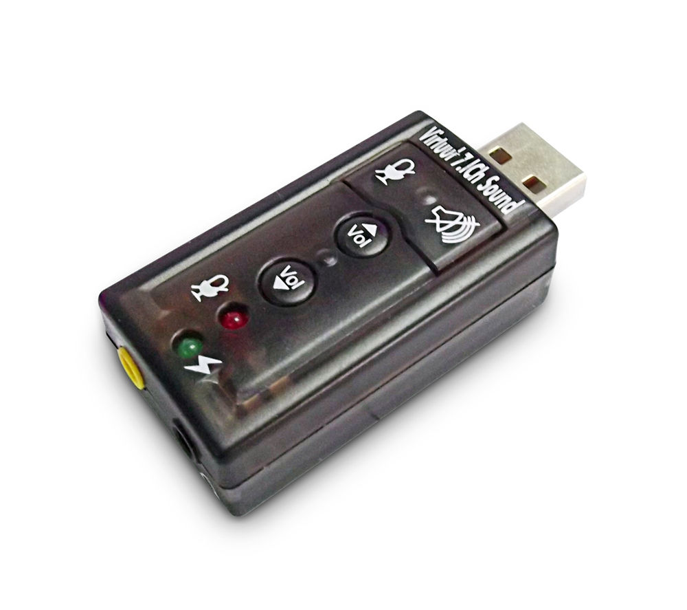 DYNAMODE  USB-SOUND7 7.1-Channel USB Sound Card