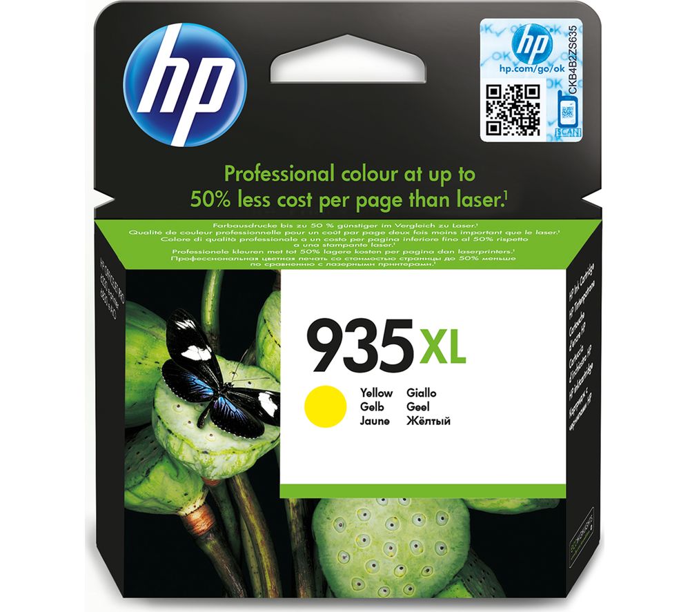 HP 935XL Yellow Ink Cartridge review