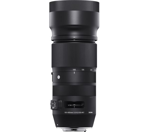 SIGMA 100-400 mm f/5-6.3 DG OS HSM Telephoto Zoom Lens - for Canon