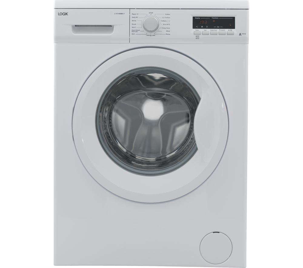 LOGIK L1014WM17 10 kg 1400 Spin Washing Machine Reviews