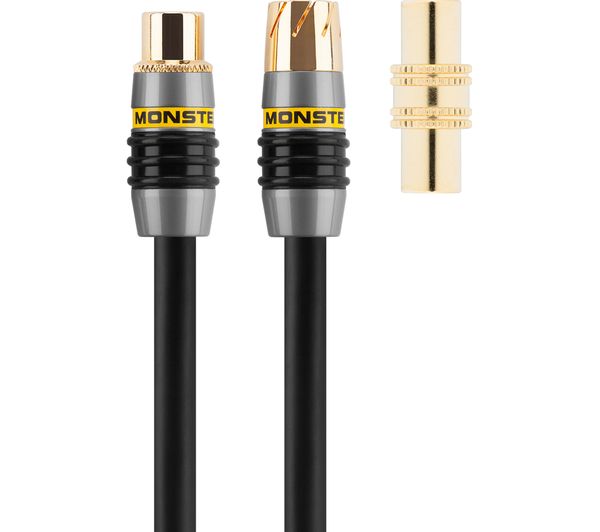 MONSTER M2VA Coaxial Cable - 10 m, Gold
