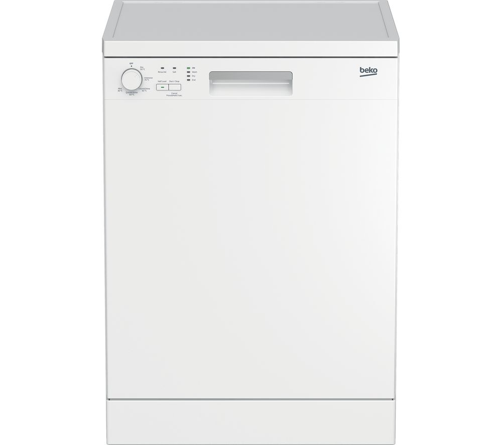 BEKO DFN05X11W Full-size Dishwasher – White, White