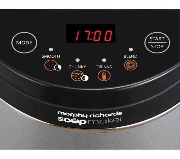Buy MORPHY RICHARDS 501040 Soup Maker Stainless Steel Free Delivery