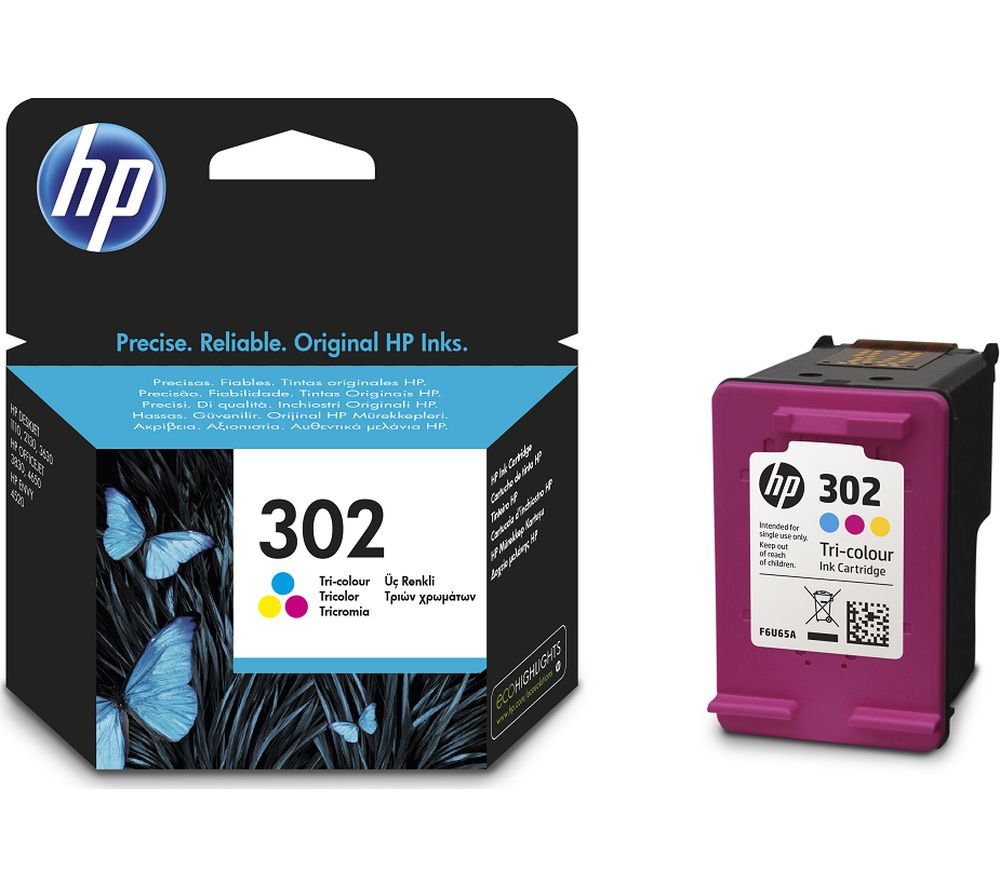 Hp 302 Original Tri Colour Ink Cartridge Fast Delivery Currysie