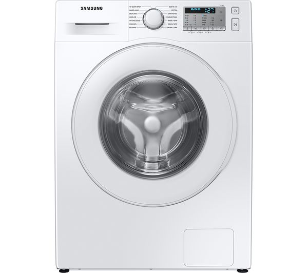 Image of SAMSUNG Series 5 ecobubble WW80TA046TH/EU 8 kg 1400 Spin Washing Machine - White