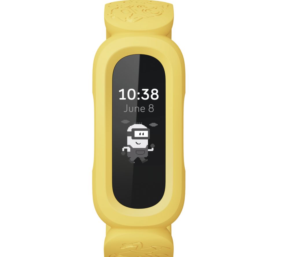 Image of FITBIT Ace 3 Kid's Fitness Tracker - Minions Edition, Universal