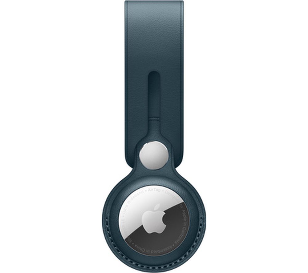 APPLE AirTag Leather Loop - Baltic Blue