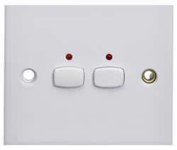 Mi Home Smart Dual Light Switch - White