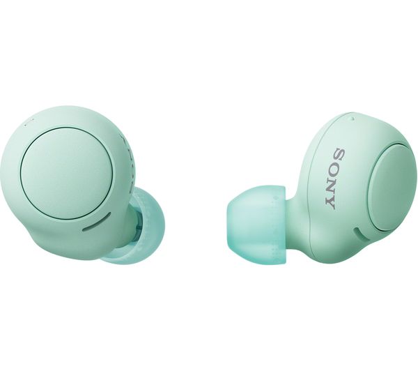 Image of SONY WF-C500 Wireless Bluetooth Earbuds - Green