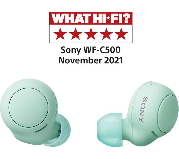 Sony WF-C500 Wireless Headphones Green