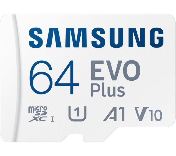 Image of SAMSUNG EVO Plus Class 10 microSDXC Memory Card - 64 GB