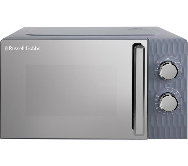 Russell Hobbs Honeycomb Rhmm715g Compact Solo Microwave Grey
