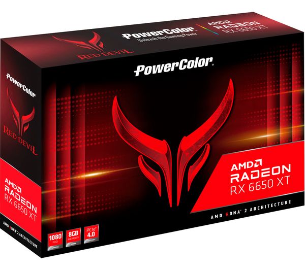 POWERCOLOR Radeon RX 6650 XT 8 GB Red Devil Graphics Card - 286344