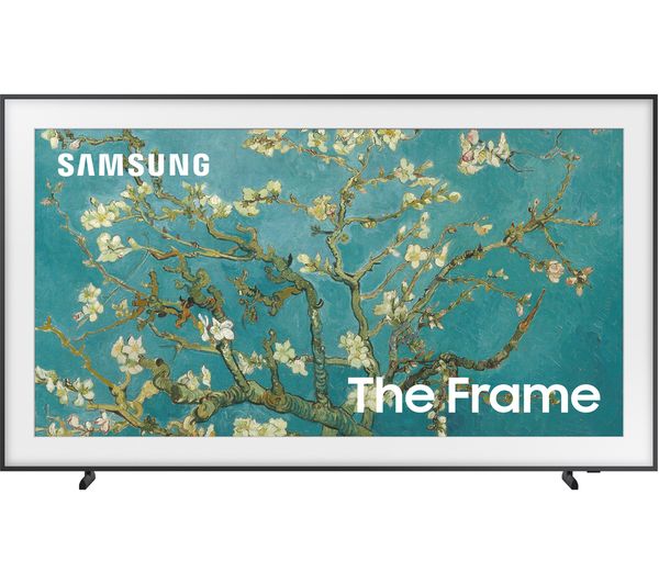 Image of 85" SAMSUNG The Frame Art Mode QE85LS03BGUXXU Smart 4K Ultra HD HDR QLED TV with Bixby & Alexa, Black