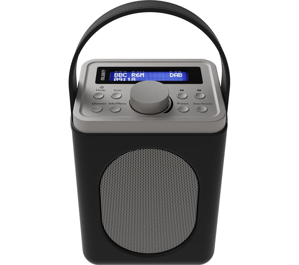 Little Shelford Portable DAB+/FM Bluetooth Radio - Black