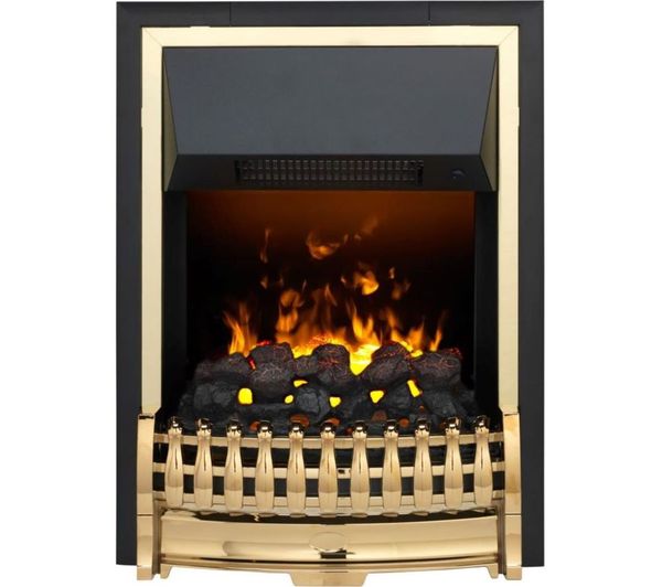 Dimplex Optimyst Atherton Ath20 Electric Fireplace Black Gold