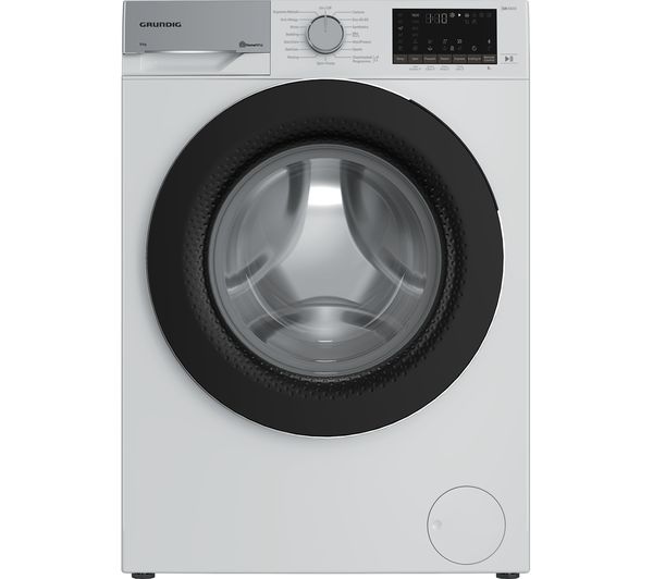 Image of GRUNDIG GW75961TW Bluetooth 9 kg 1600 Spin Washing Machine - White